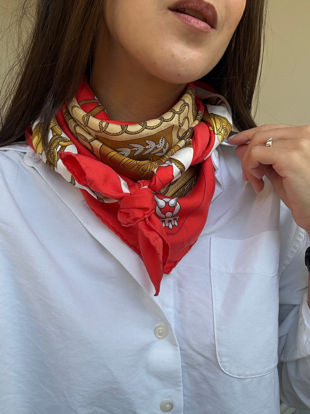 Foulard Hermès – Modèle Cliquetis