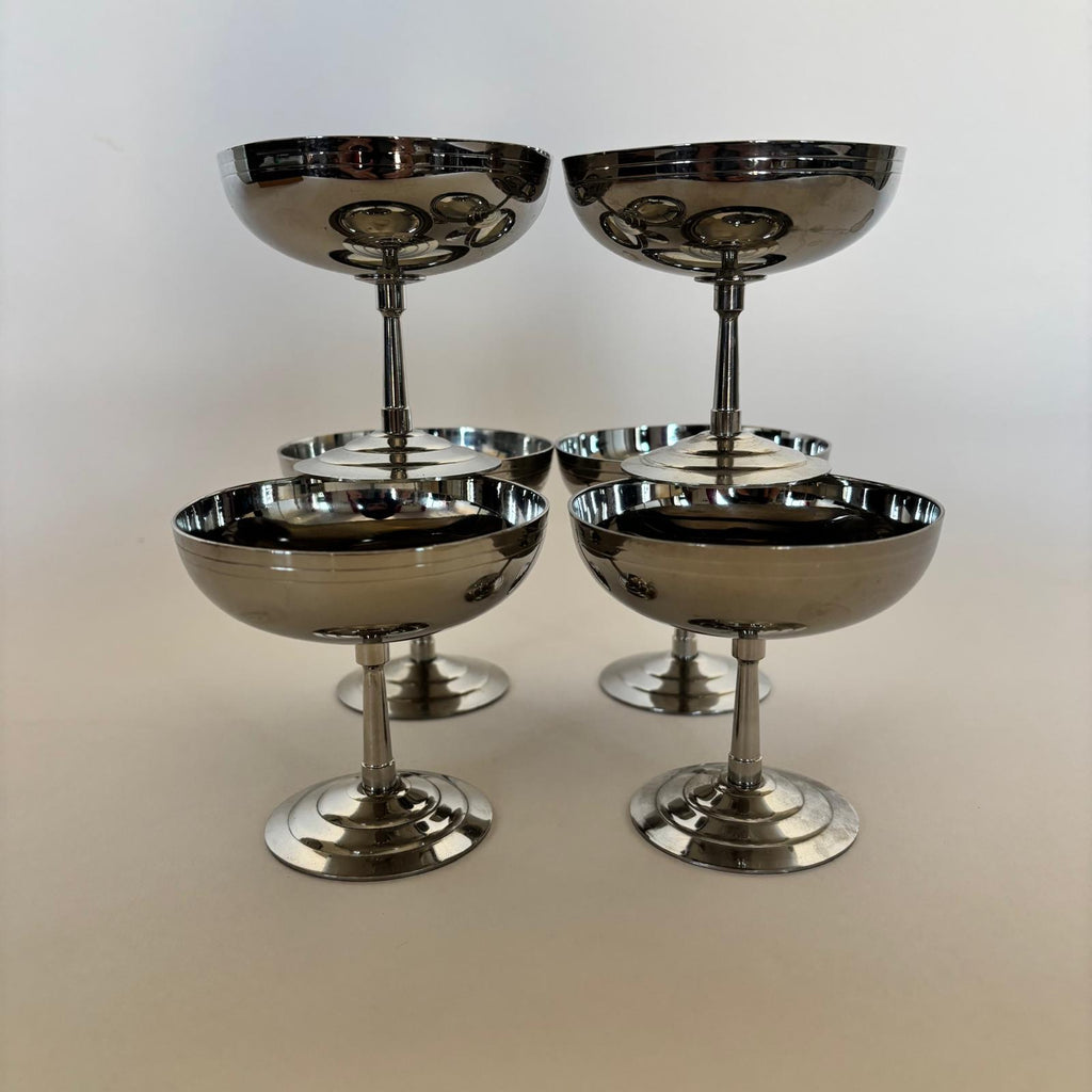 Set Di 6 Coppette Inox