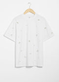 T-Shirt Pa John - Blanc