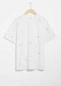 T-Shirt Pa John - Blanc