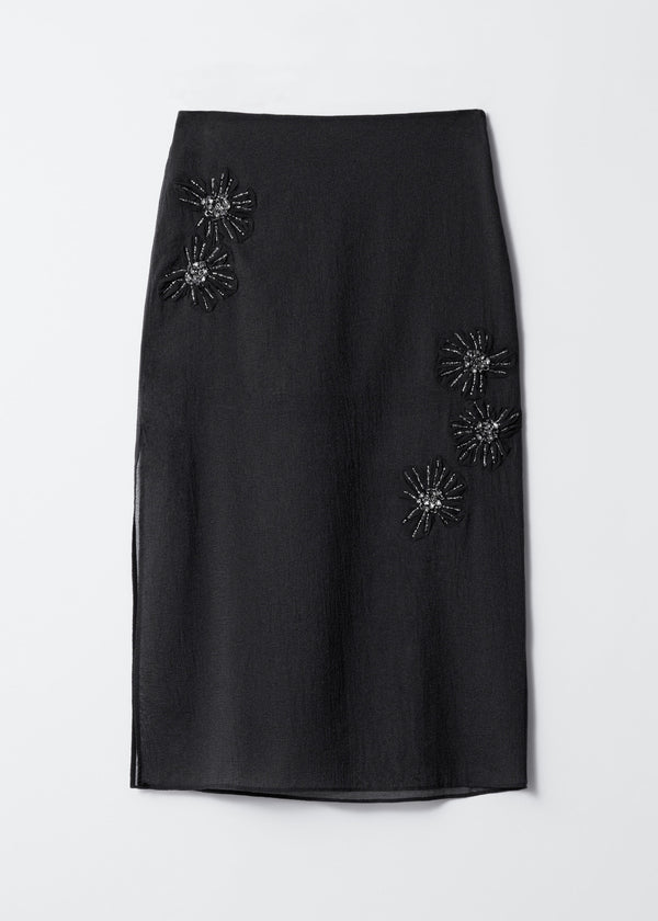 Skirt Pa Cauline Midi Skirt - Black - Women
