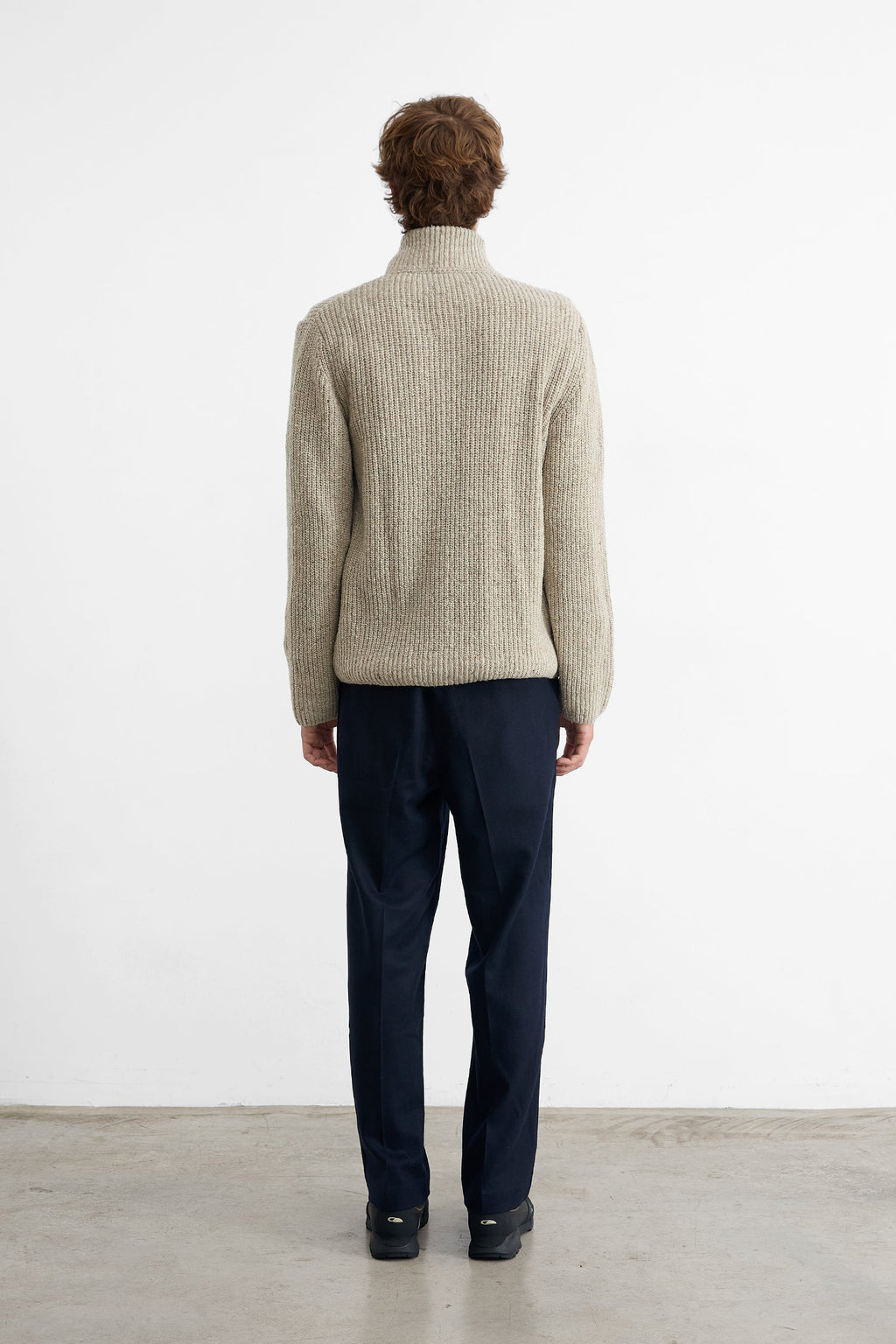Cardigan Paris Light Grey Melange