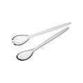 Happy Hour - Cubiertos para Ensalada Transparentes - 28 cm