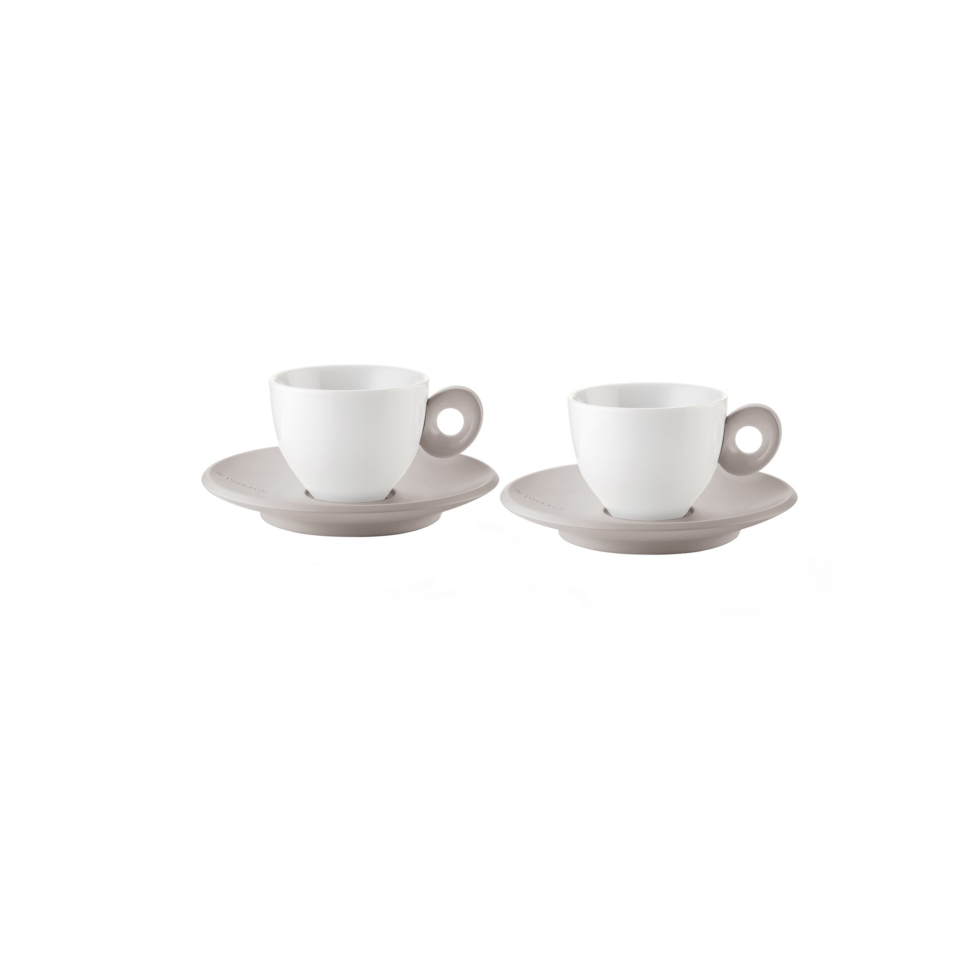Everyday - Set De 2 Tasses à Café Avec Sous-Tasses