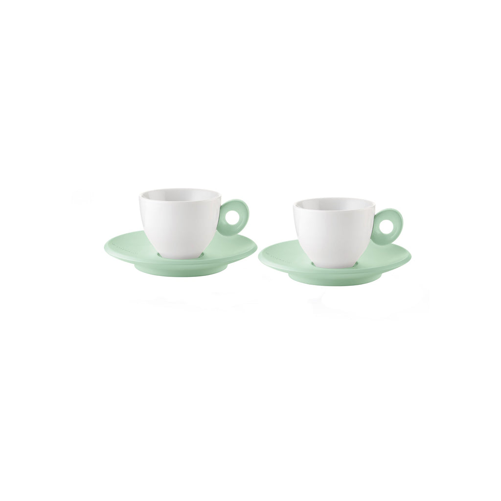 Everyday - Set De 2 Tasses à Café Avec Sous-Tasses