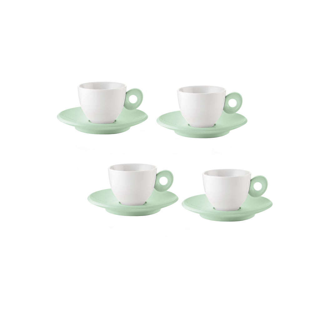 Everyday - Set De 4 Tazas De Café Con Platillos