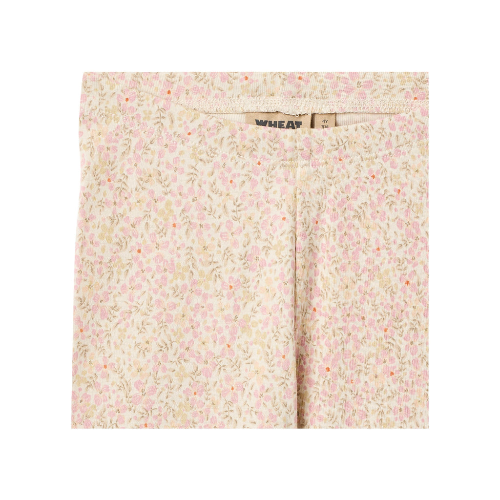 Jules Jersey Leggings - Coral Flowers