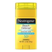 Neutrogena Sunscreen Beach Defense Sun Barrier Stick Spf 50 - 1.5 Oz