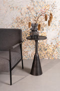 Noah - Table D'Appoint - Aluminium - Noir Antique