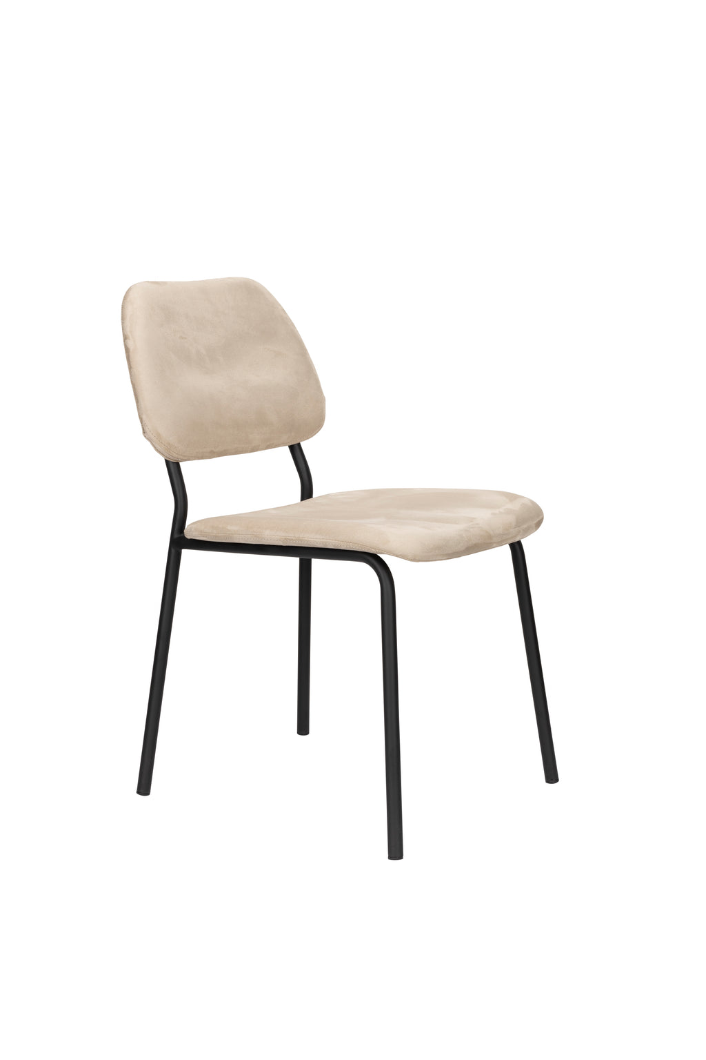Darby - Chaise - Tissu - Beige