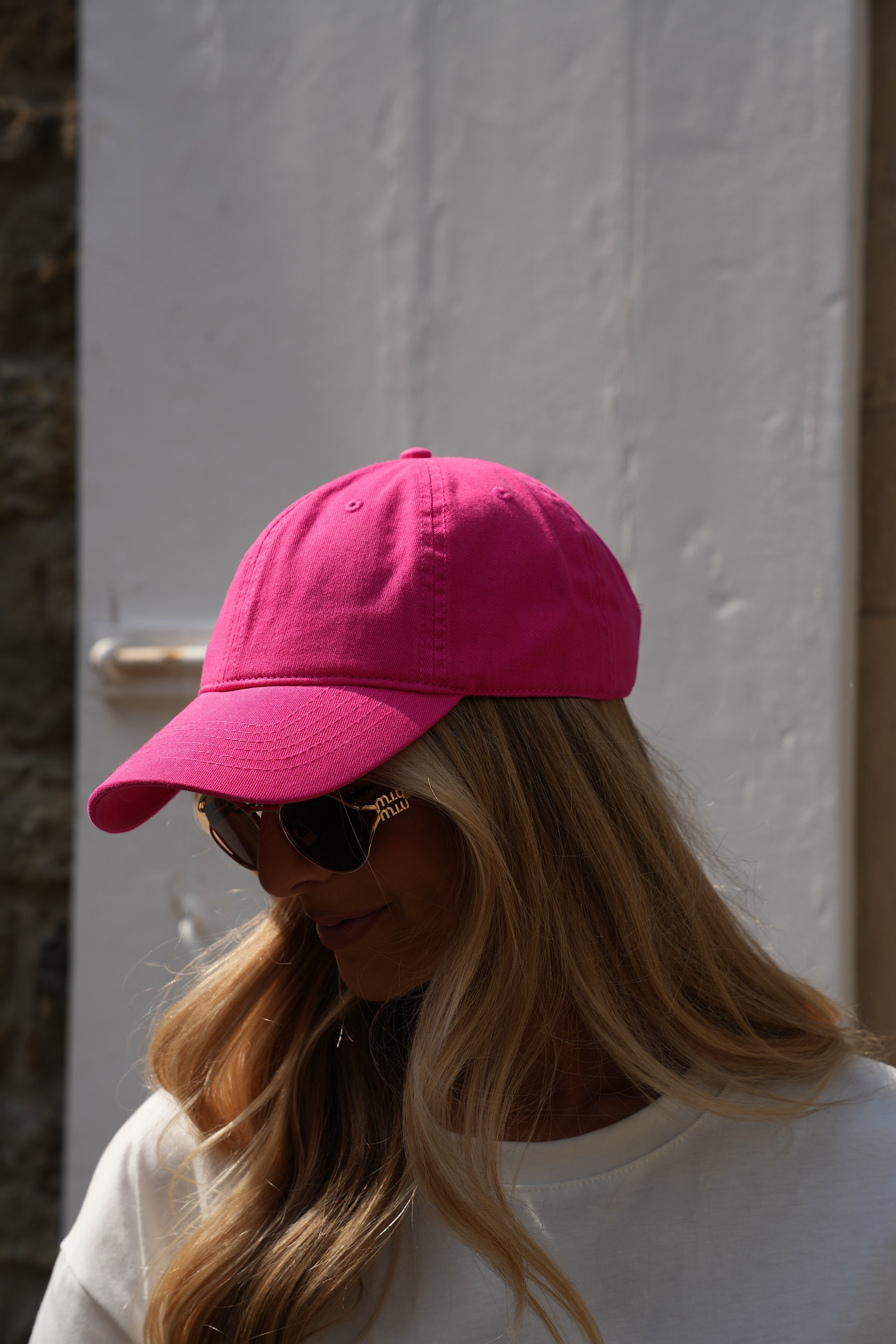 Mio Canvas Cap - Pink