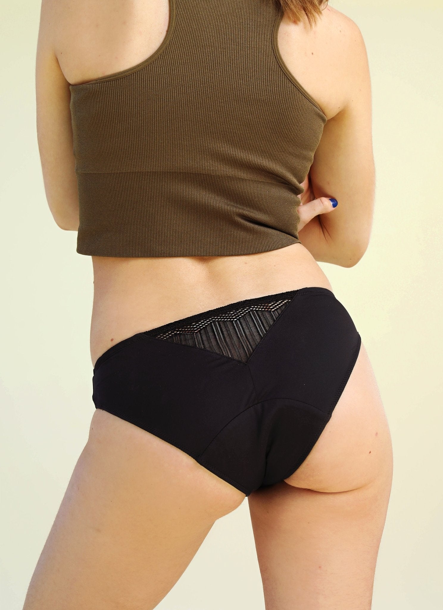 Pack De 2 Culottes Dentelle Anna Flux Moyen - Noir