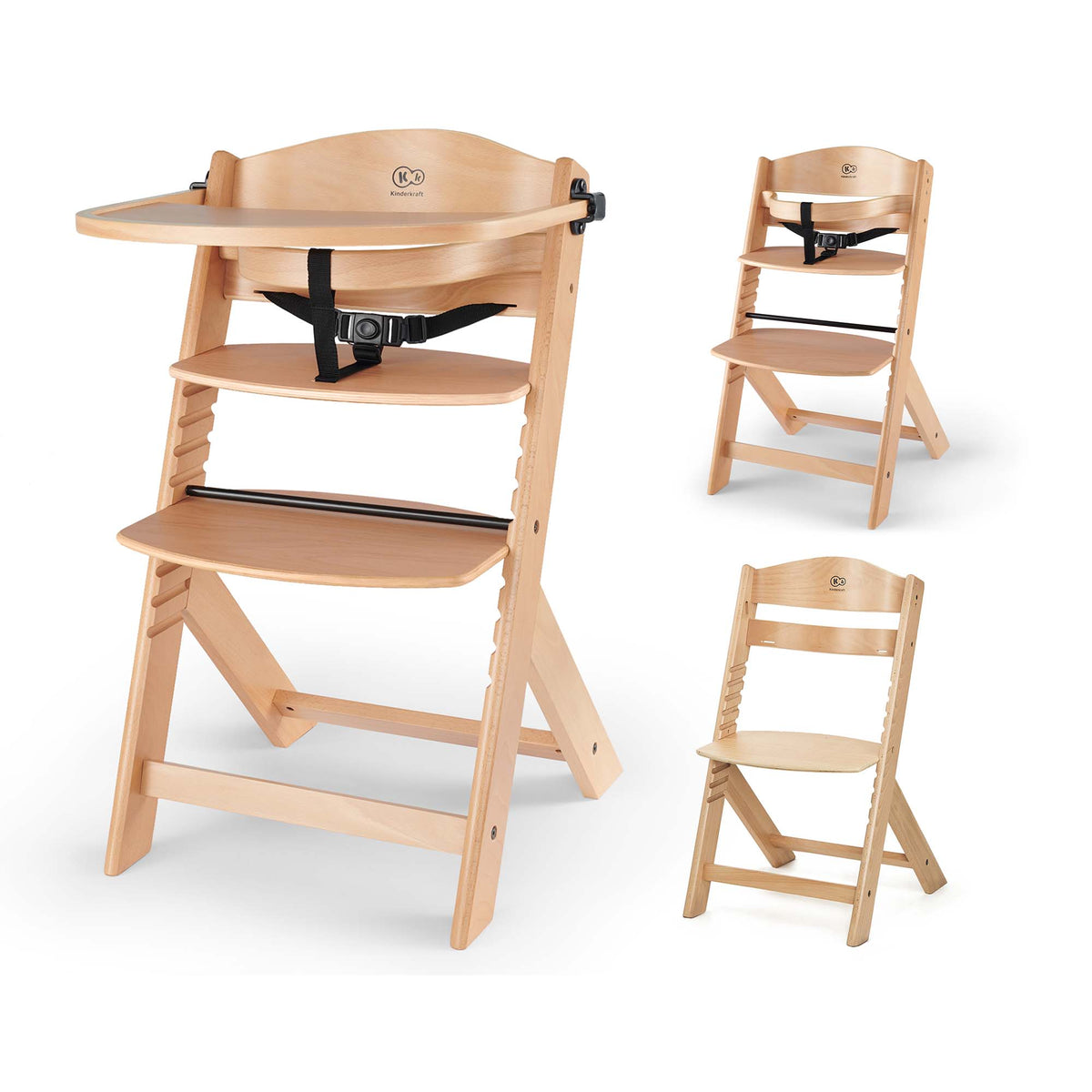 Chaise Haute Enock En Bois
