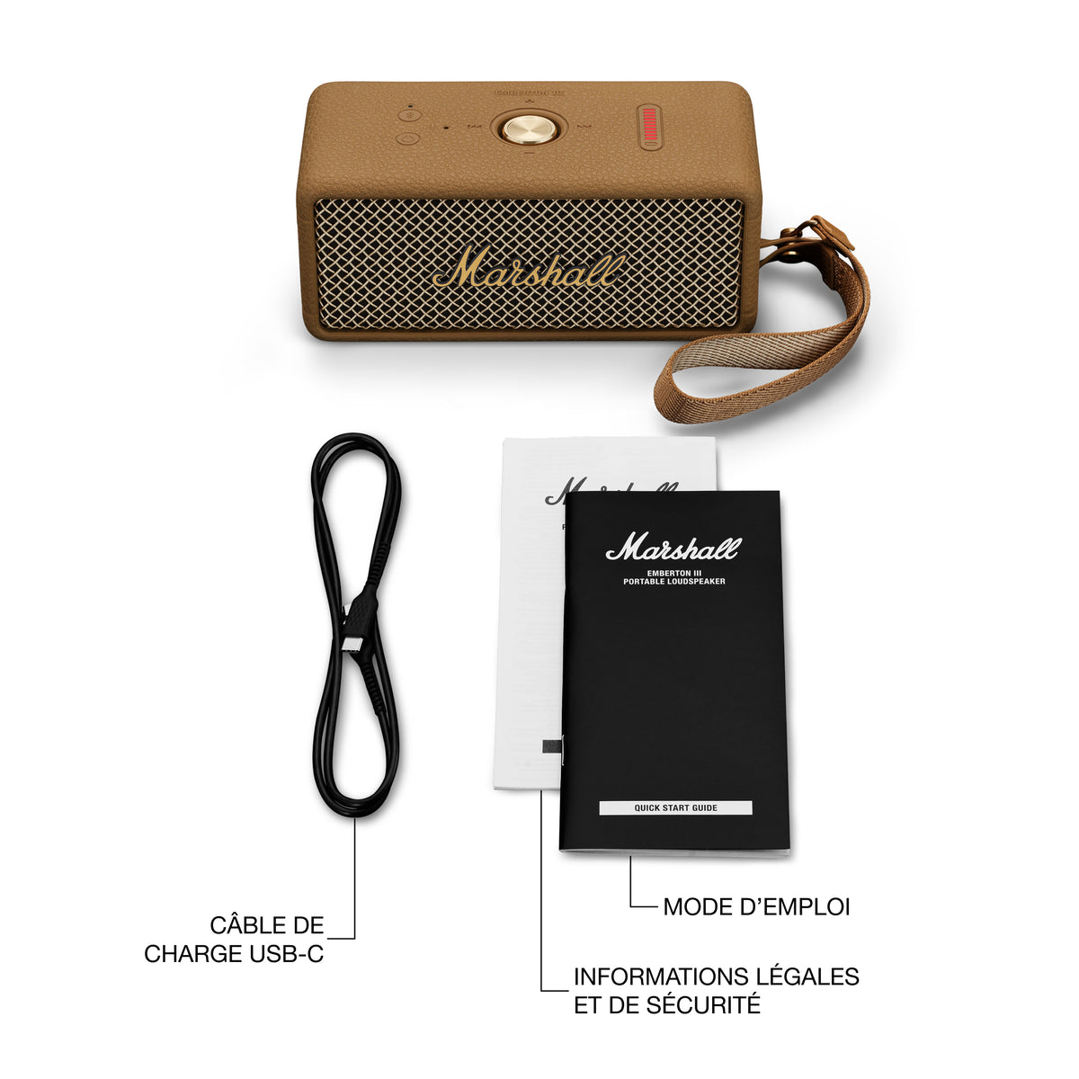 Enceinte Portable - Emberton III - Marron
