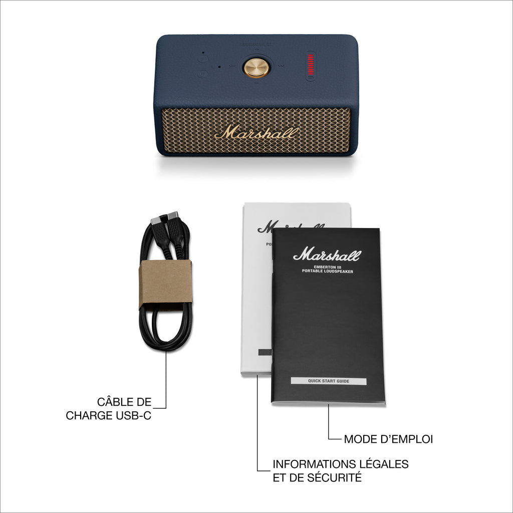 Emberton III - Enceinte Portable - Midnight Blue