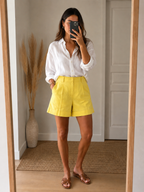 Short Jaune Citron