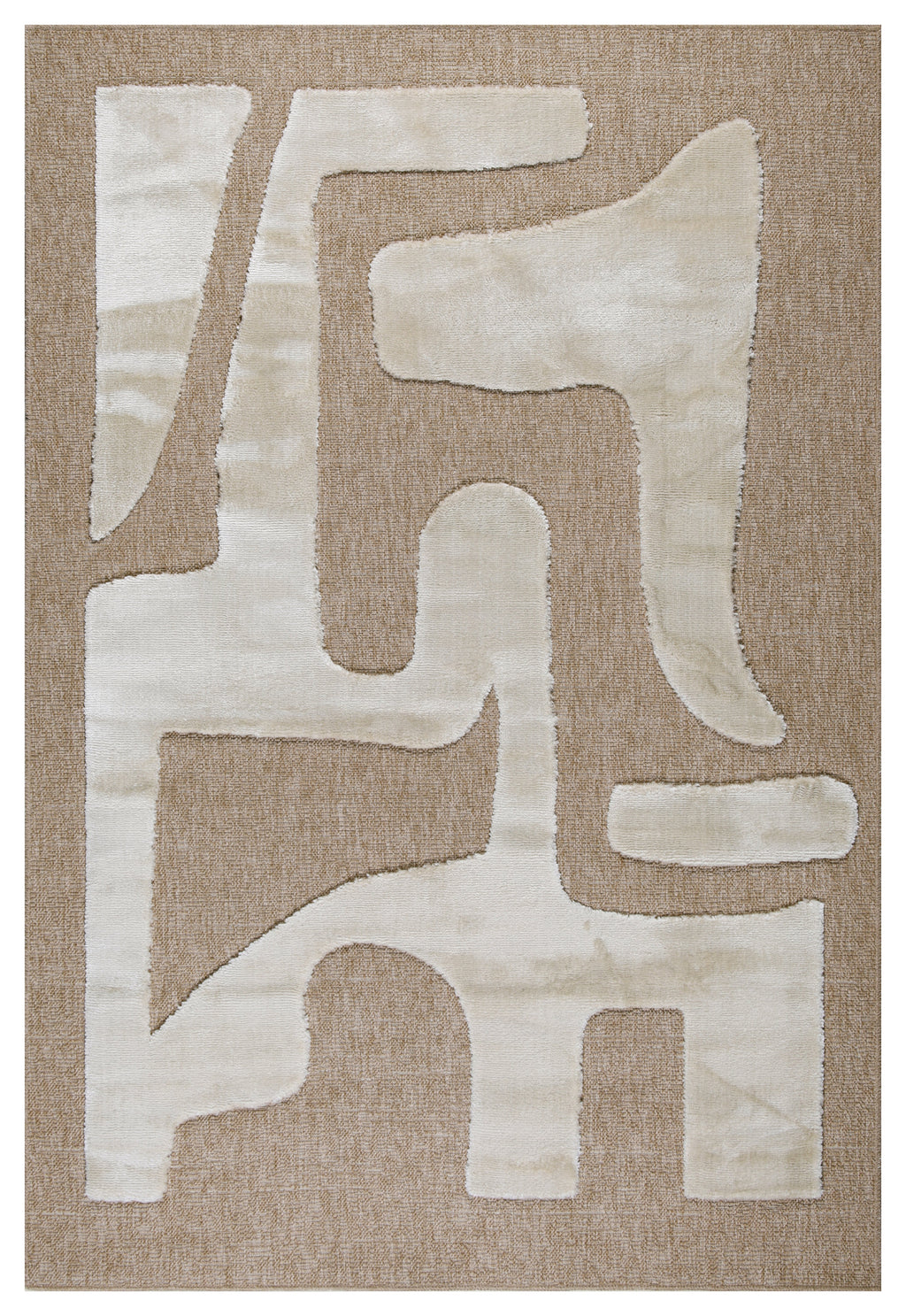 Palma rug 9491 white: PAL9491BLA Nazar rugs
