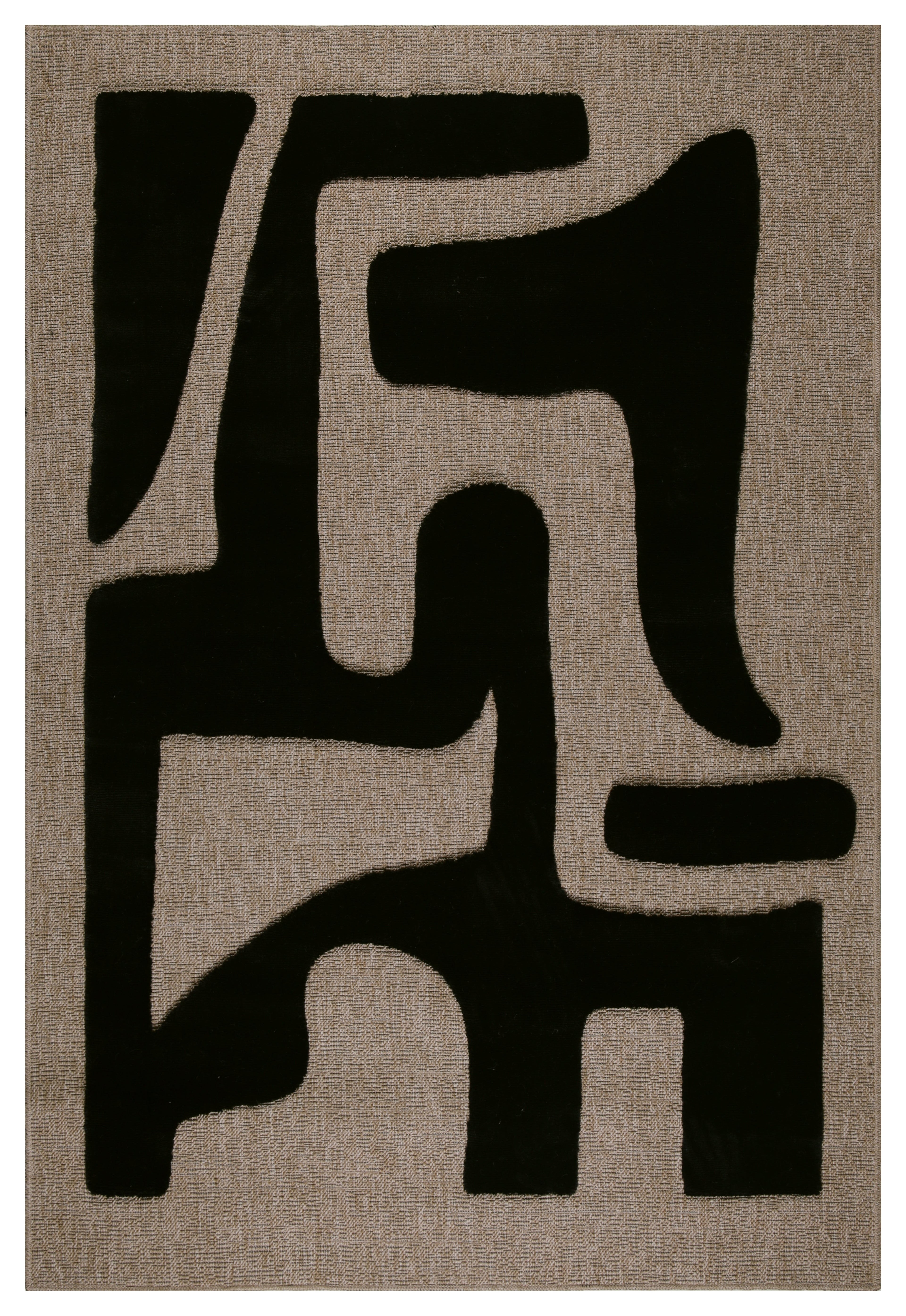 Palma rug 9491 black: PAL9491NOI Nazar rugs