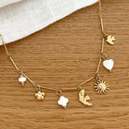 Collar de acero "Calvi"-Collares-Instants Plaisirs • Joyas-Instants Plaisirs | Joyas