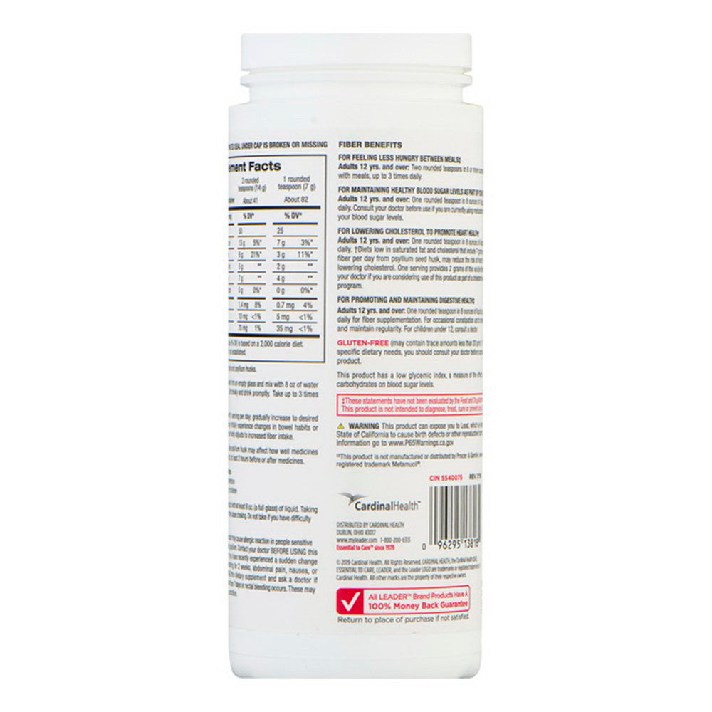 Leader Daily Fiber, Original Coarse, 20.3 Oz