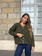 Cardigan Charlie kaki