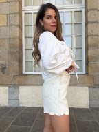 Short vaquero Pippa beige