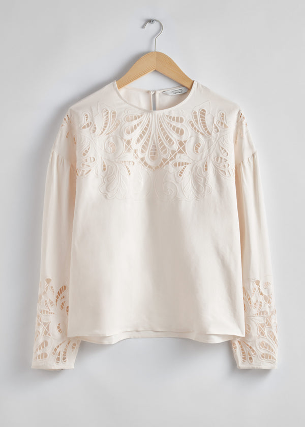 Blouse La Holly - Beige