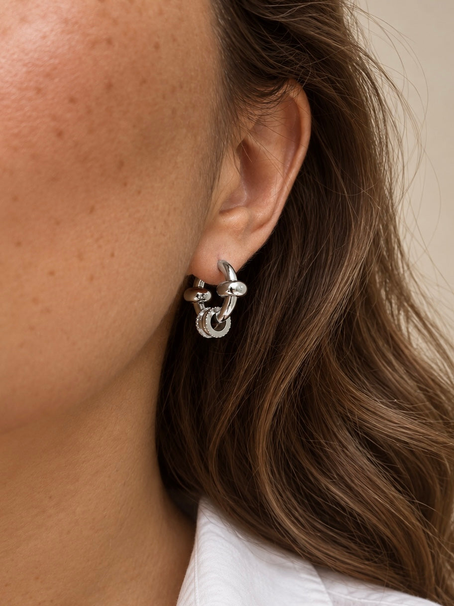 Boucles D'Oreilles Elara - Doré Ou Argent