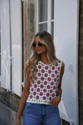 Top Crochet Emery - Rose