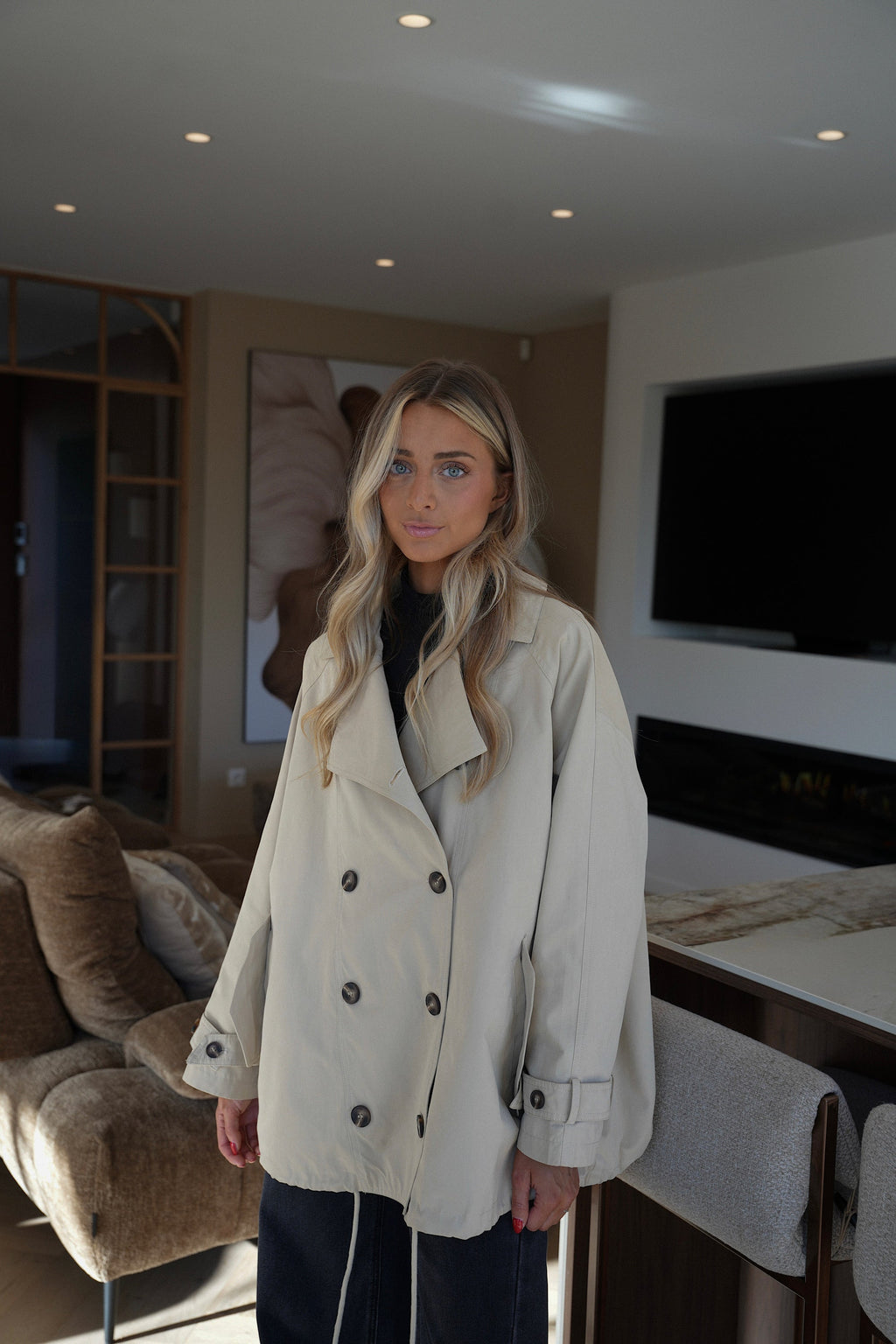 Trench Oversize Diana - Beige