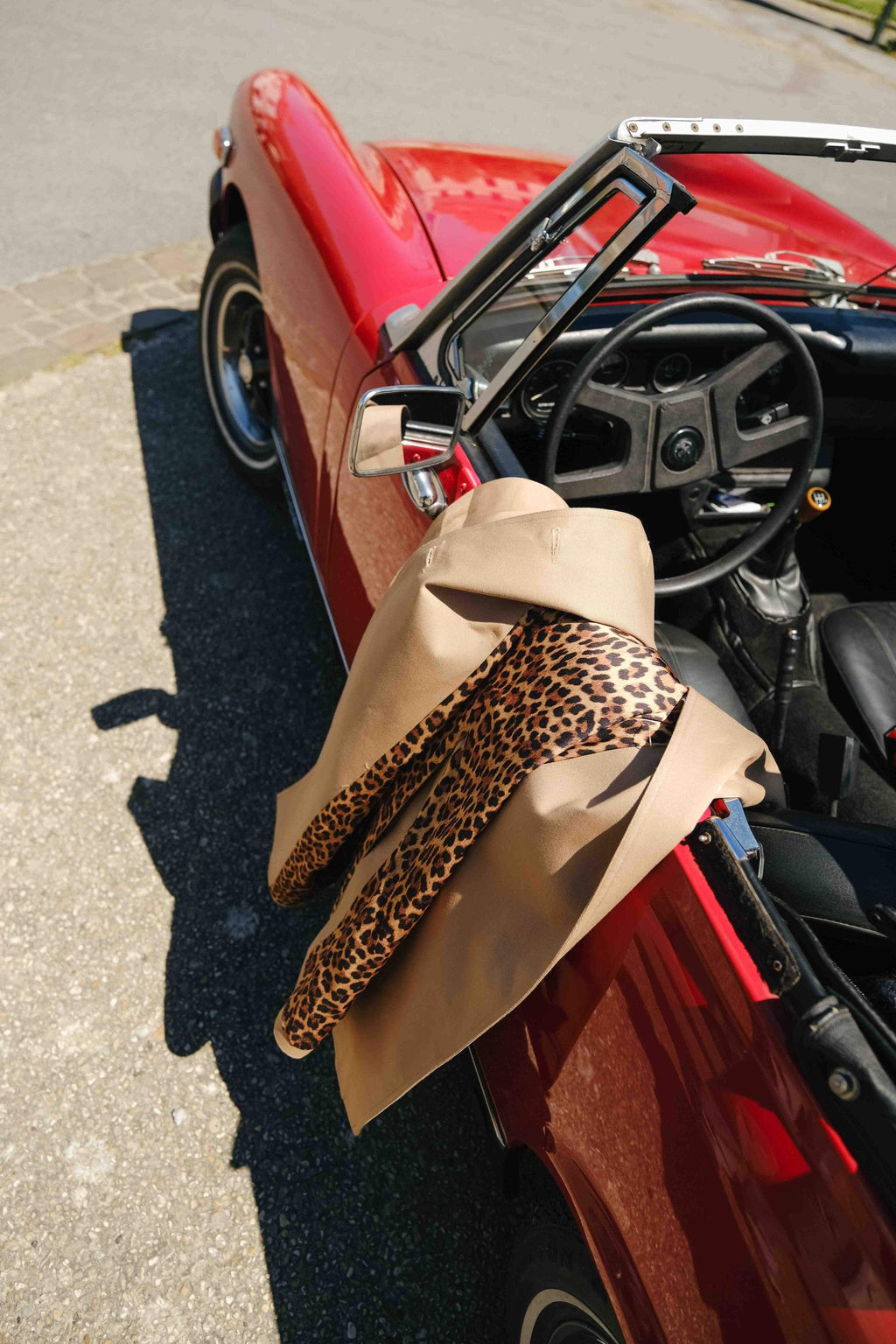 Trench Paul Beige/Leopardo