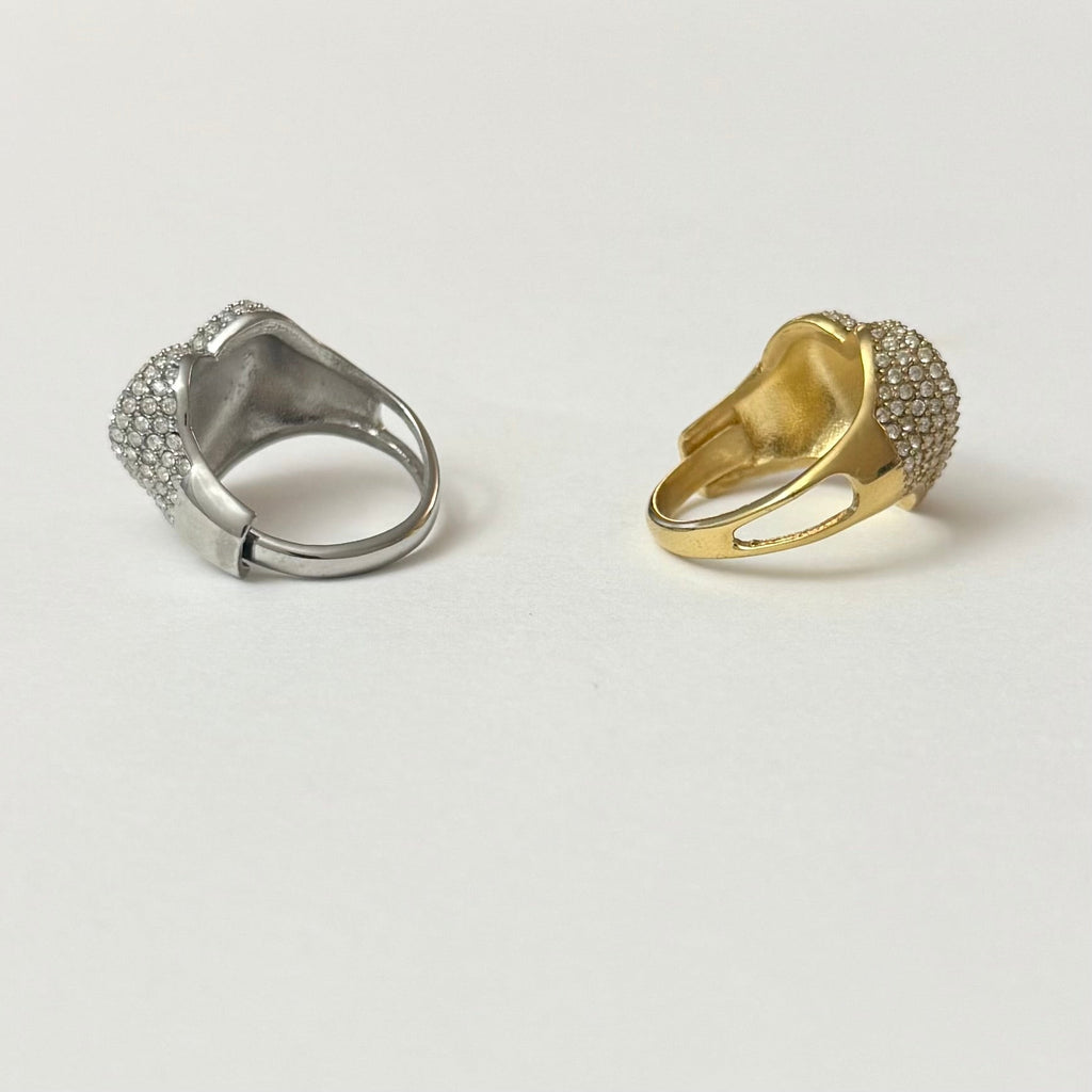 Bague Chevalière Chivani - Doré Ou Argent