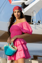 Robe Clara - Coton Rose