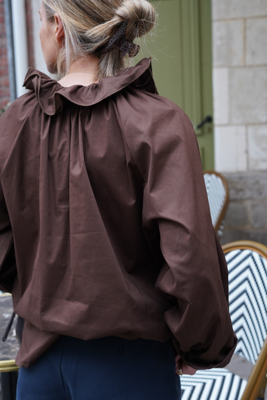 Madeleine Blouse Chocolate