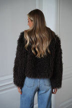 Manteau Fourrure Soanne - Chocolat
