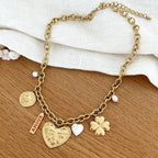 Collier "Roma" acier-Colliers-Instants Plaisirs • Bijoux-Instants Plaisirs | Bijoux