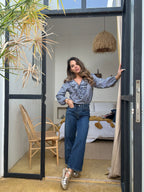 Blouse Stella Vichy Bleu Marine