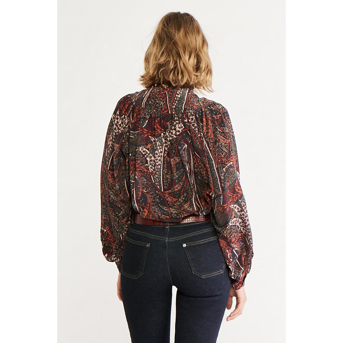 Pamina Blouse - Navy