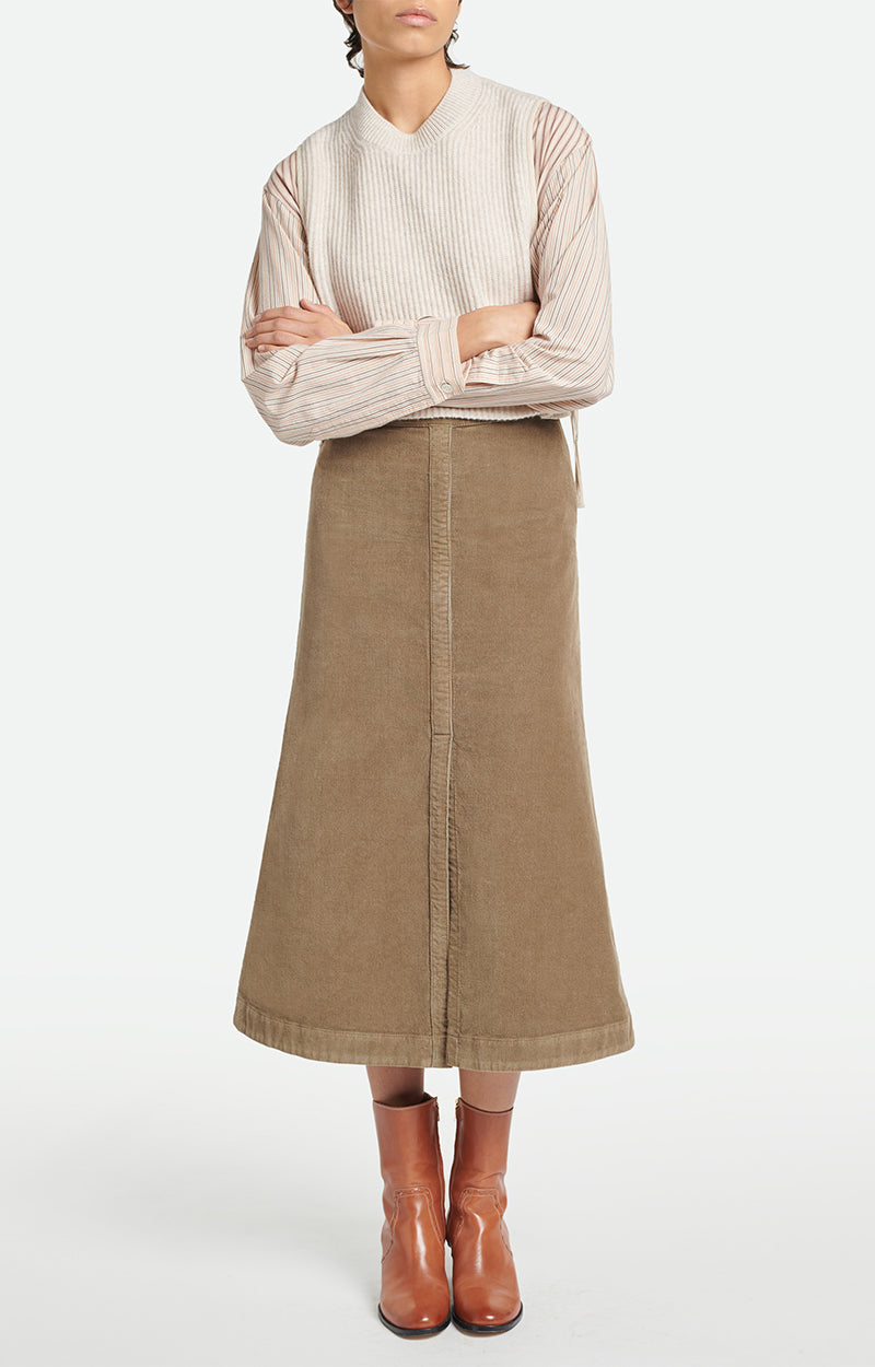 Vanessa Bruno - Anastasia Skirt - Almond