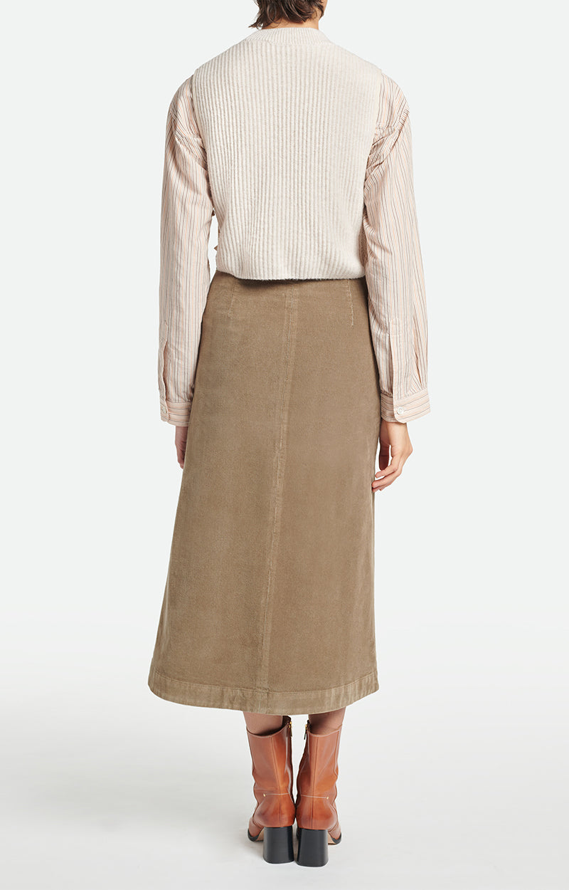 Vanessa Bruno - Anastasia Skirt - Almond