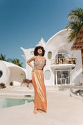 Sea Long Dress