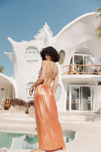 Sea Long Dress