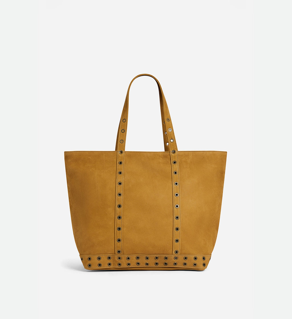 Cabas L En Nubuck - Mostaza