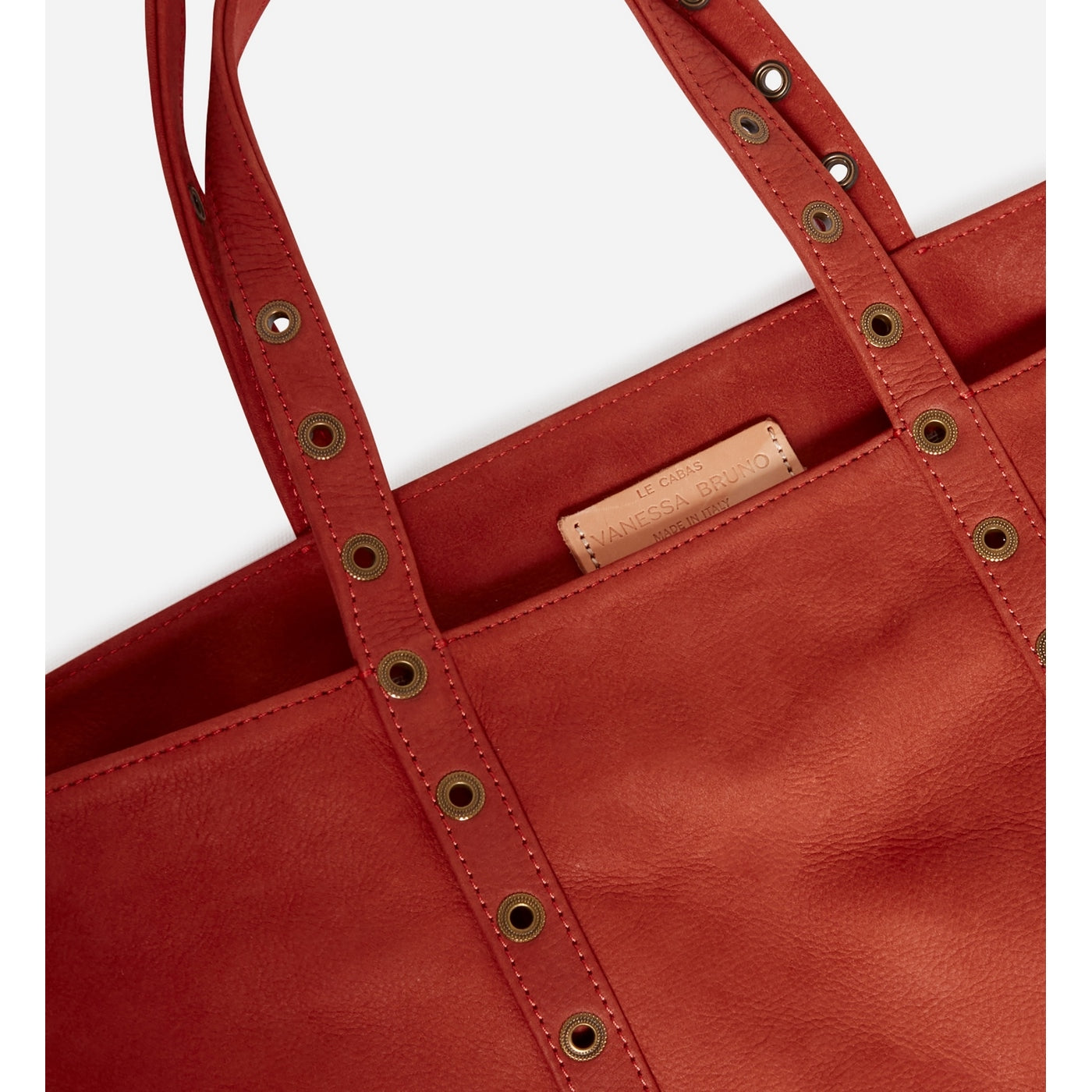 Cabas L En Nubuck - Óxido