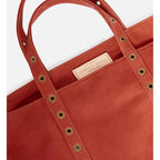Cabas M En Nubuck - Rouille
