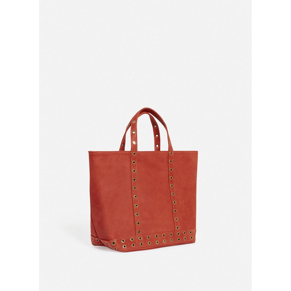 Cabas M En Nubuck - Rouille
