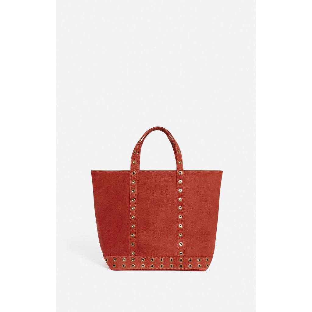 Cabas M En Nubuck - Rouille