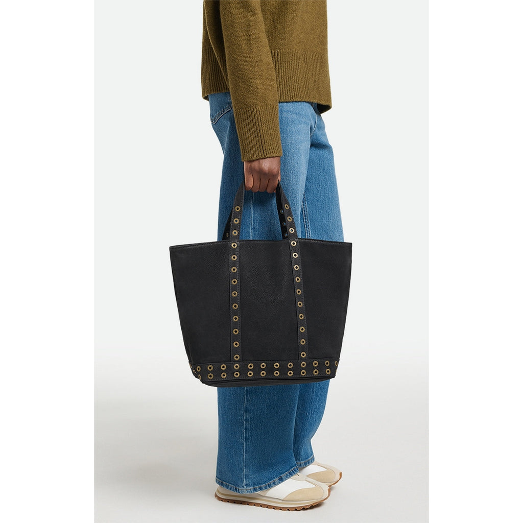 Cabas M In Nubuck - Black