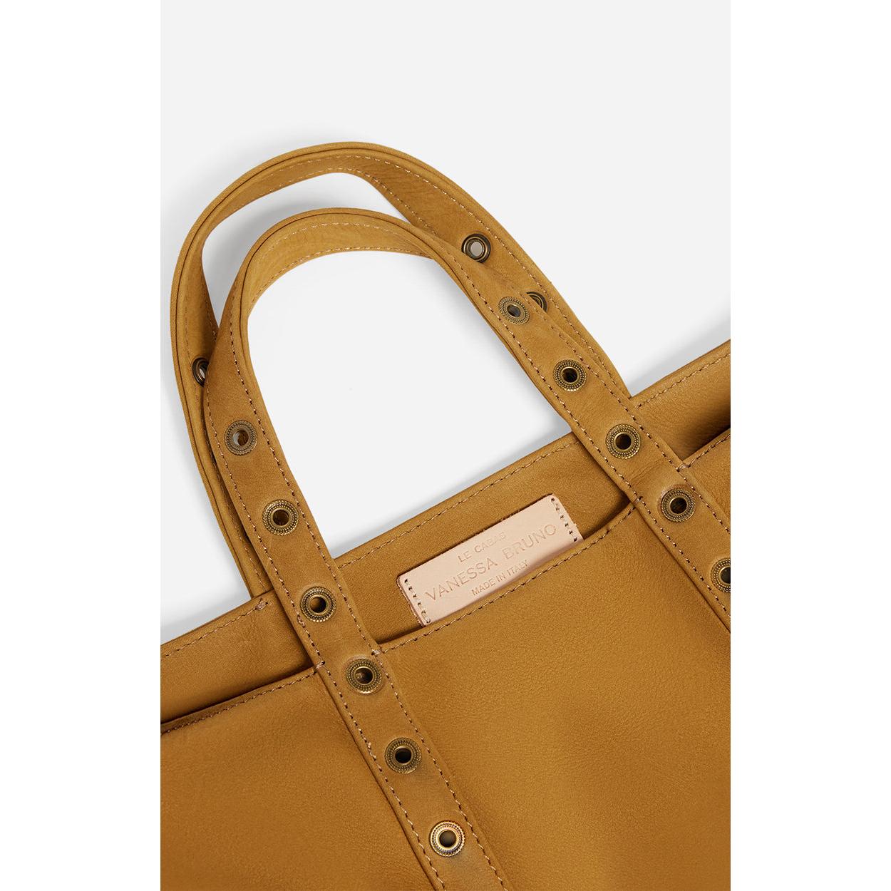 Cabas S En Nubuck - Mostaza
