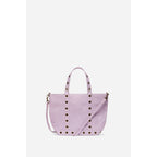 Cabas S In Crackled Leather - Parme